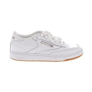 Reebok White and Gum Sole Sneakers